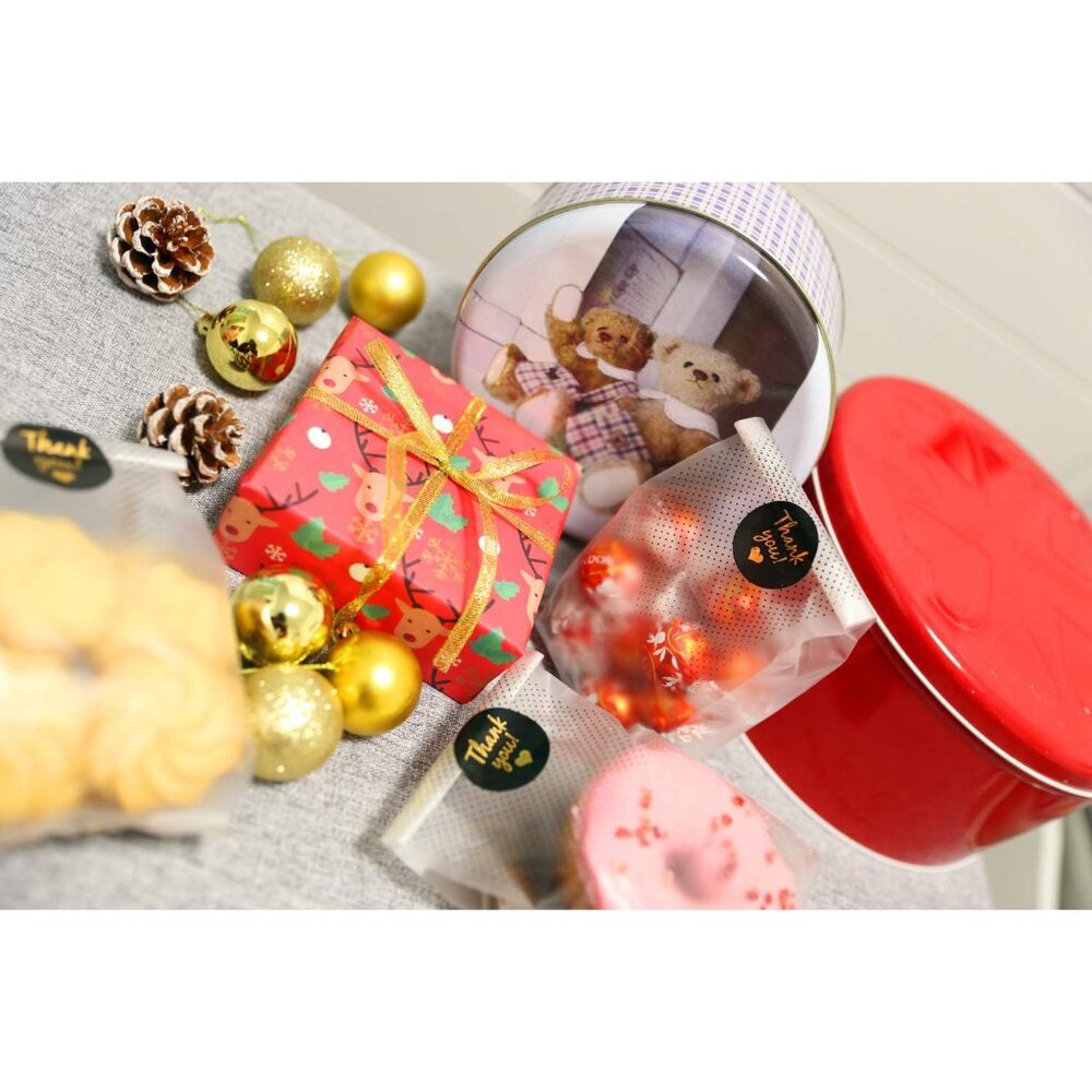 100 pcs./Pack Translucent Plastic Bags for Cookie,Cake,Chocolate,Candy,Snack Wra - Picture 9 of 9